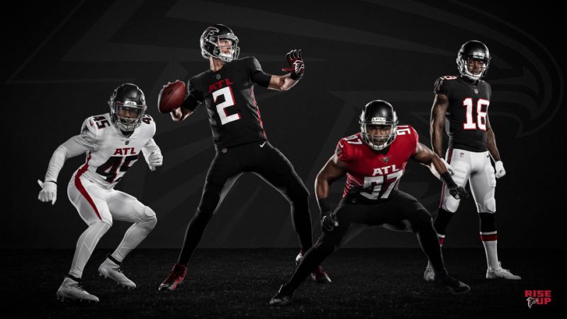 falcon - Falcons Release New Uniforms, Leads to Twitter Battle with Carolina Panthers